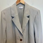 We Wore What Danielle Bernstein  Light Gray Oversized Blazer Career Office Small Photo 5
