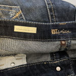 Kut From The Kloth KUT Blue‎ Natalie High Rise Bootcut Y2K Denim Jeans Size 10 Embroidered Pockets Photo 5