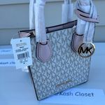Michael Kors Mercer Crossbody Bag Extra Small MK Signature Photo 7