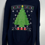 Gildan Oh Chemist Tree Ugly Christmas Chemistry Xmas Gift Sweatshirt Sz Med Photo 0