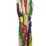 Love by Design Love X Design Beach House Sleeveless Dress Size 2X Chain Print Halter Maxi NWT Photo 1