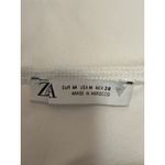 ZARA Womens White One Shoulder Sleeveless Asymmetric Hem Tank Crop Top Size M Photo 2