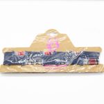 Patchwork Denim Choker Blue Photo 2