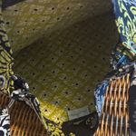 Vera Bradley  Black and Yellow Floral Shoulder Bag Photo 2