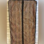 SET Cheetah print with pink lining travel hanging bag and matching duffle bag Tan Photo 2