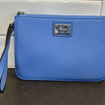 Calvin Klein  Blue Leather Wristlet-NWOT Photo 0