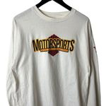 Vintage 90s Y2K Motorsports Dewey Cheetham Howe Racing T Shirt White XL Solid Photo 1