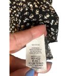 Peach Love Black Floral Sleeveless Lightweight Dressy Blouse Women Sz M Photo 6