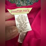 Vintage Jonathan Martin two piece pink dress with ruffle sheer cardigan, size 9 Photo 15