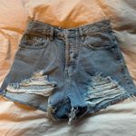 PacSun Eco Ripped Vintage Denim Shorts Photo 2
