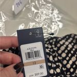 Tommy Hilfiger  Sleeveless Sheath Dress Size 12 Large Black White Geometric New Photo 5