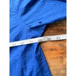 A3 Vintage The Avenue Sport Anorak Pullover Jacket Hooded Blue Size 22/24 Plus Photo 2