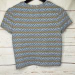ZARA  Trafaluc • Crop Top • Blouse • Medium • Zig Zag • Blouse Photo 2