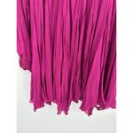 Free People  Tatiana Purple Beaded Long Sleeve Swing Mini Dress Women's Size 0 Photo 4