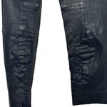 Vince Black leather pants stretchy Leggings minimalist feminine S Photo 8