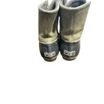 Sperry Top Sider Duck Boots Women Olive Green Waterproof Lace Up Ankle Boots Brown Size 8 Photo 13