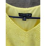 Madison Leigh NWT  size 10 yellow lace dress Photo 4
