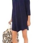 Tuckernuck Pomander Place Navy Sue Sweatshirt Dress Photo 1