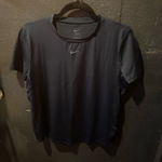 Nike Women’s  One Dri Fit Dark Blue Short Sleeve Tee Photo 0