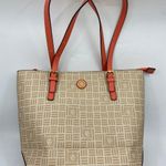 Anne Klein Ann Klein Tan Fabric Large Shopping Tote Photo 1