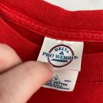 Disney Y2k Vintage  Mickey Mouse & Friends T-Shirt Red Cotton Womens Size Medium Photo 5