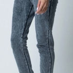 Talentless  Acid Wash Jogger Sweatpants in Blue Size Mesium Photo 0