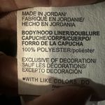 Under Armour  Terry Fleece Blocked Hoodie With Hat Navy Blue White Gray Sz XS NWT Photo 4