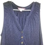 Lilly Pulitzer 472. Lily Pulitzer Essie maxi navy dress with a slit Photo 6