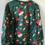 Christmas Sweatshirt, Large Green Photo 1