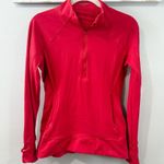Athleta Whittier Peak Half Zip Pullover | Size S | Hibiscus Red Photo 1