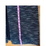 Karl Lagerfeld  Paris Black White Tweed‎ Open Front Blazer Jacket Large Elegant Photo 7