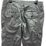 Unionbay VTG Y2K Cotton  Gray Cargo Utility Roll Tab Pants Straight Leg Juniors 5 Photo 6