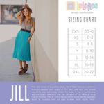 LuLaRoe  Outfit S Classic T & XS Jill Midi Skirt Photo 2