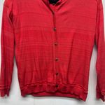 Robert Rodriguez  Cardigan Womens Small Linen Blend Beachy Preppy Academia Career Photo 3