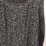 American Eagle AEO Black and White Oversized Sweater Photo 2