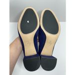 Naturalizer 27 Edit Pumps Size 8.5 Wide Navy Blue Suede Leather Block Heel NEW Photo 9