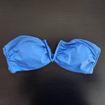 Blue Strapless Bikini Top Blue Swim Top NWT Size Medium Blue Andie Top Photo 1
