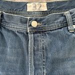 We The Free Free People Maggie Ripped Ankle Straight Leg Jeans In Sequoia Blue, Sz 32 Photo 12