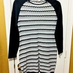 Trina Turk NEW  women's L large shimmer knit lace long sleeved tunic dress NWOT Photo 0