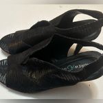 Andrew Geller  Black Textured Heels Photo 0