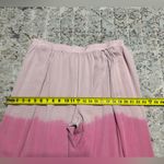 White Birch  Wide Leg Side Slit Ombre Pants Red Pink 100% rayon 1X Photo 4