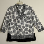 Valerie Stevens 🖤 Tunic Blouse Size Large Photo 0