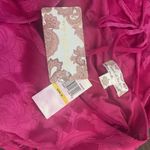 Band of the Free Hot Pink Long Sleeve Tiered Dress NWT Size M Size M Photo 2