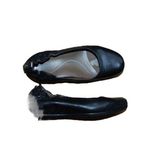 EARTHIES Tolo Elasticized Edge Flats 8.5 B. Black leather Photo 1