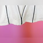 Vintage 1990s Castriano Essentials White Black Zip Photo 4