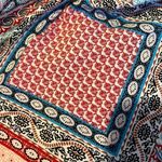 Grand & Greene off the shoulder ruffled sleeves w/ pom pom trim cute & colorful Red Size L Photo 6