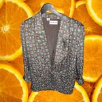 Anne Klein Vintage II Brown and Blue Blazer Size Small Photo 3