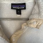 Patagonia White cream Women Fleece Pullover Jacket Photo 2