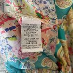 Johnny Was  Rivoray Cyrene Silk Dress Handkerchief Hem Size Small Photo 9