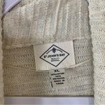 st. john's bay St. John’s Bay Cream Open Front Cardigan Sweater Size XL Photo 4